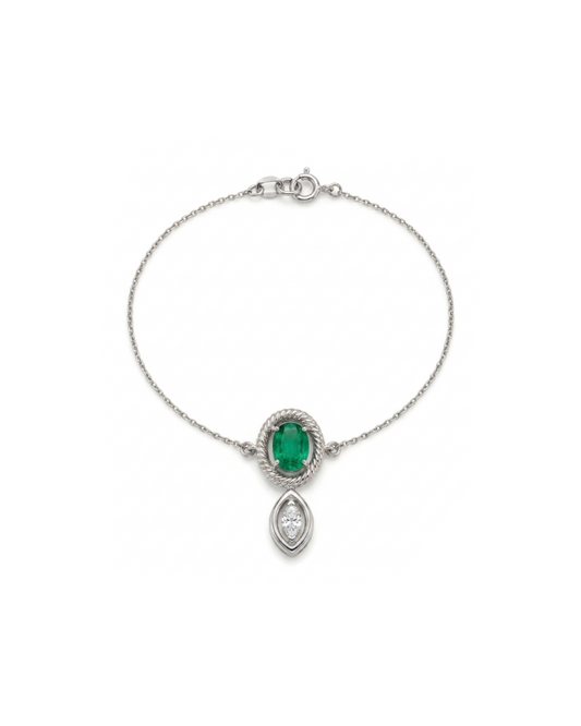 Found Marquise Bracelet