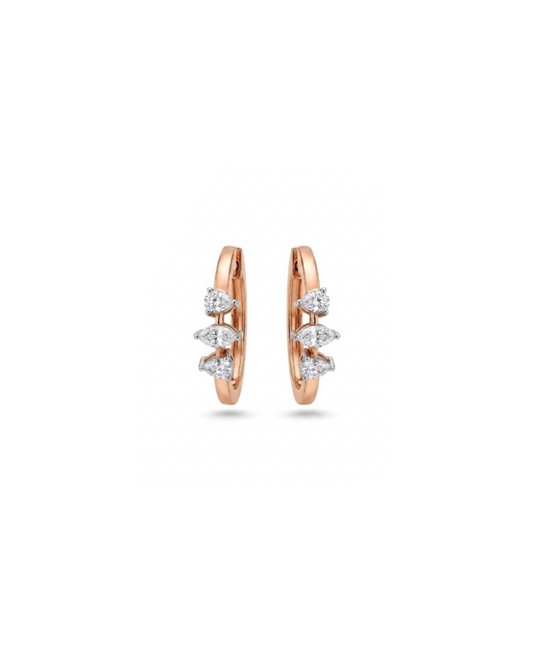 Between Marquise Earring