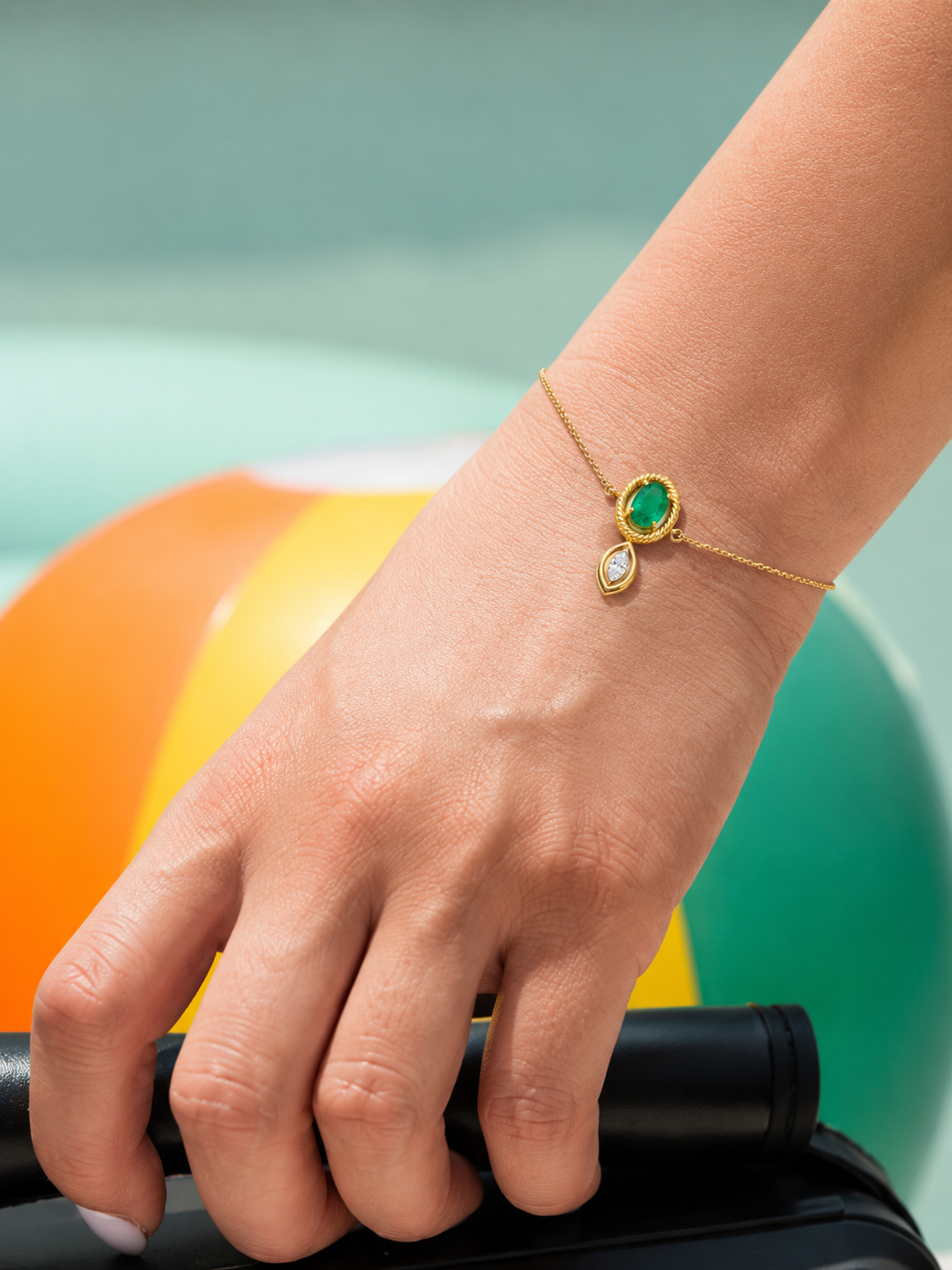 Found Marquise Bracelet