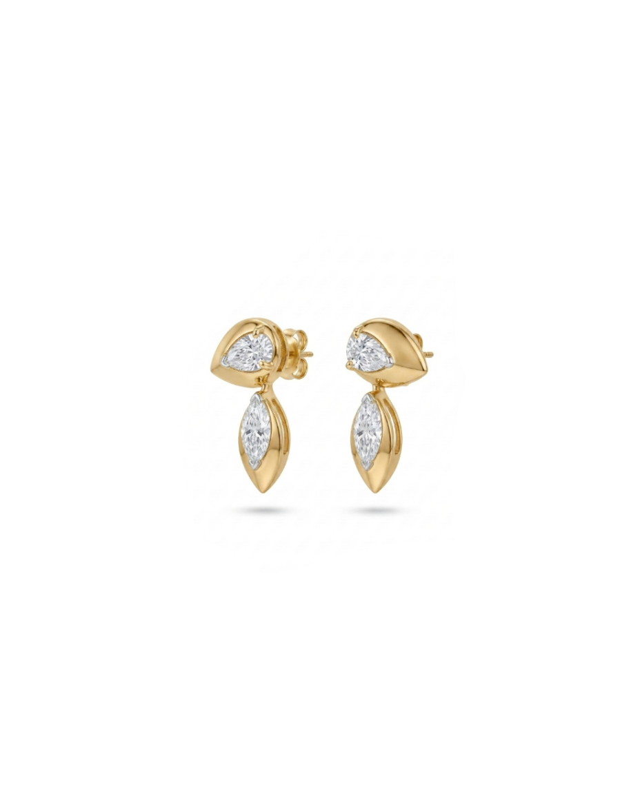 Orbit Marquise Earring