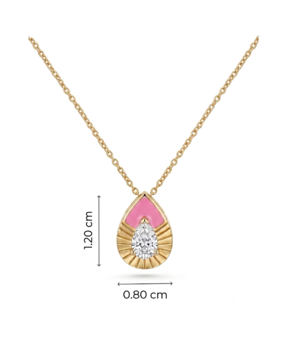 Quiet Pear Necklace