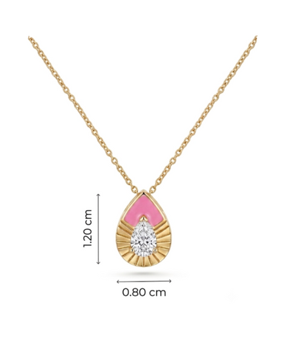 Quiet Pear Necklace