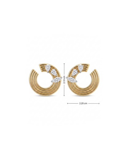 Orbit Marquise Earring
