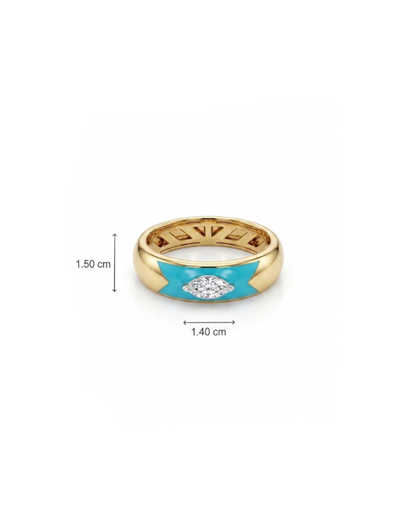 Bond Marquise Ring
