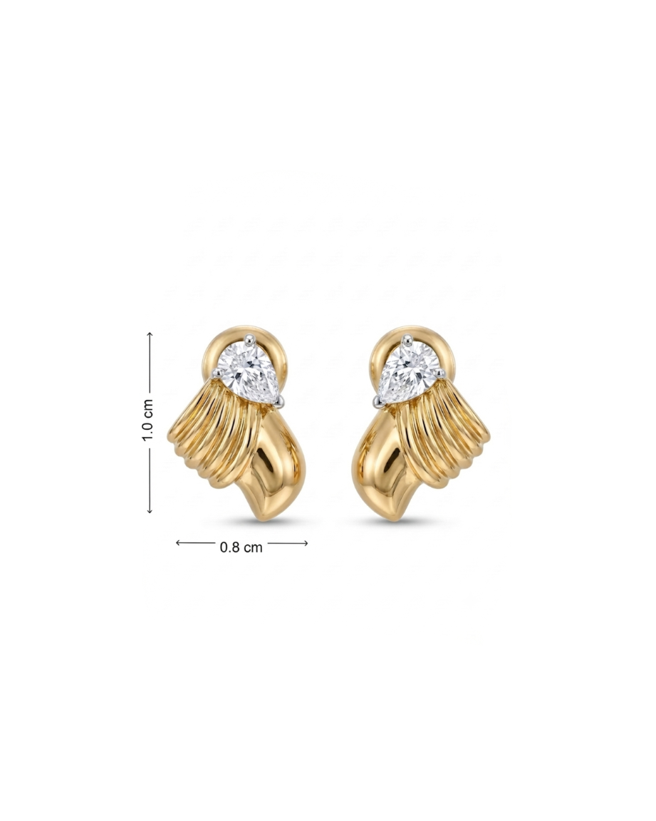Stay Pear Earring