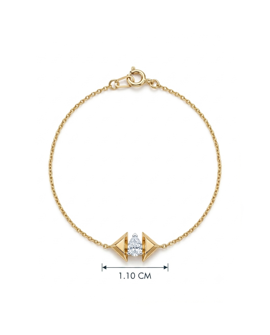 Thread Pear Bracelet