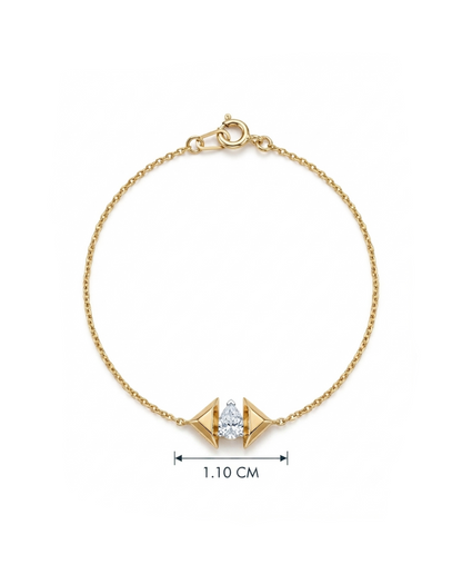 Thread Pear Bracelet