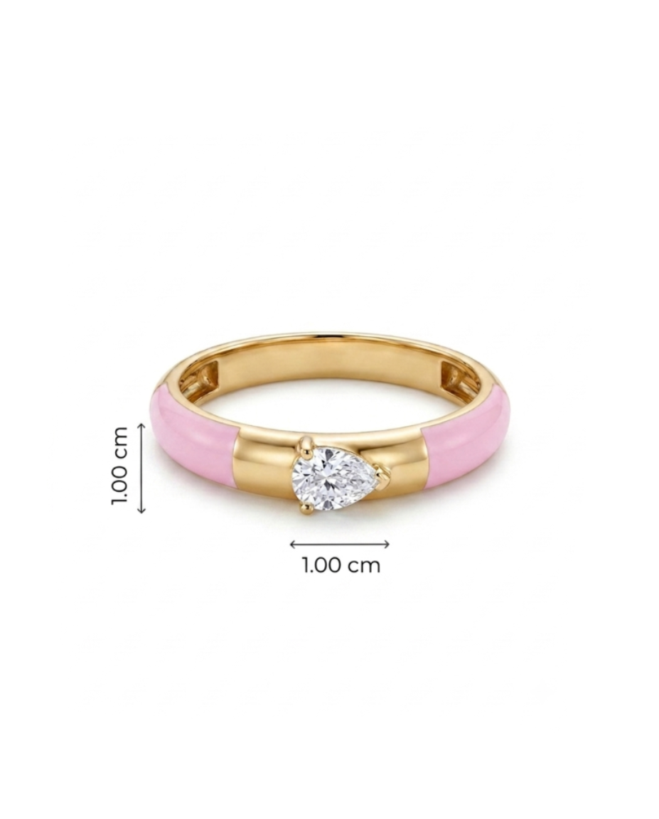 Glow Pear Ring