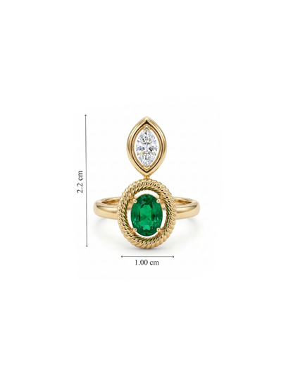 Found Marquise Ring