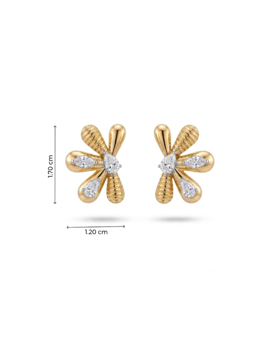 Whisper Pear Earring