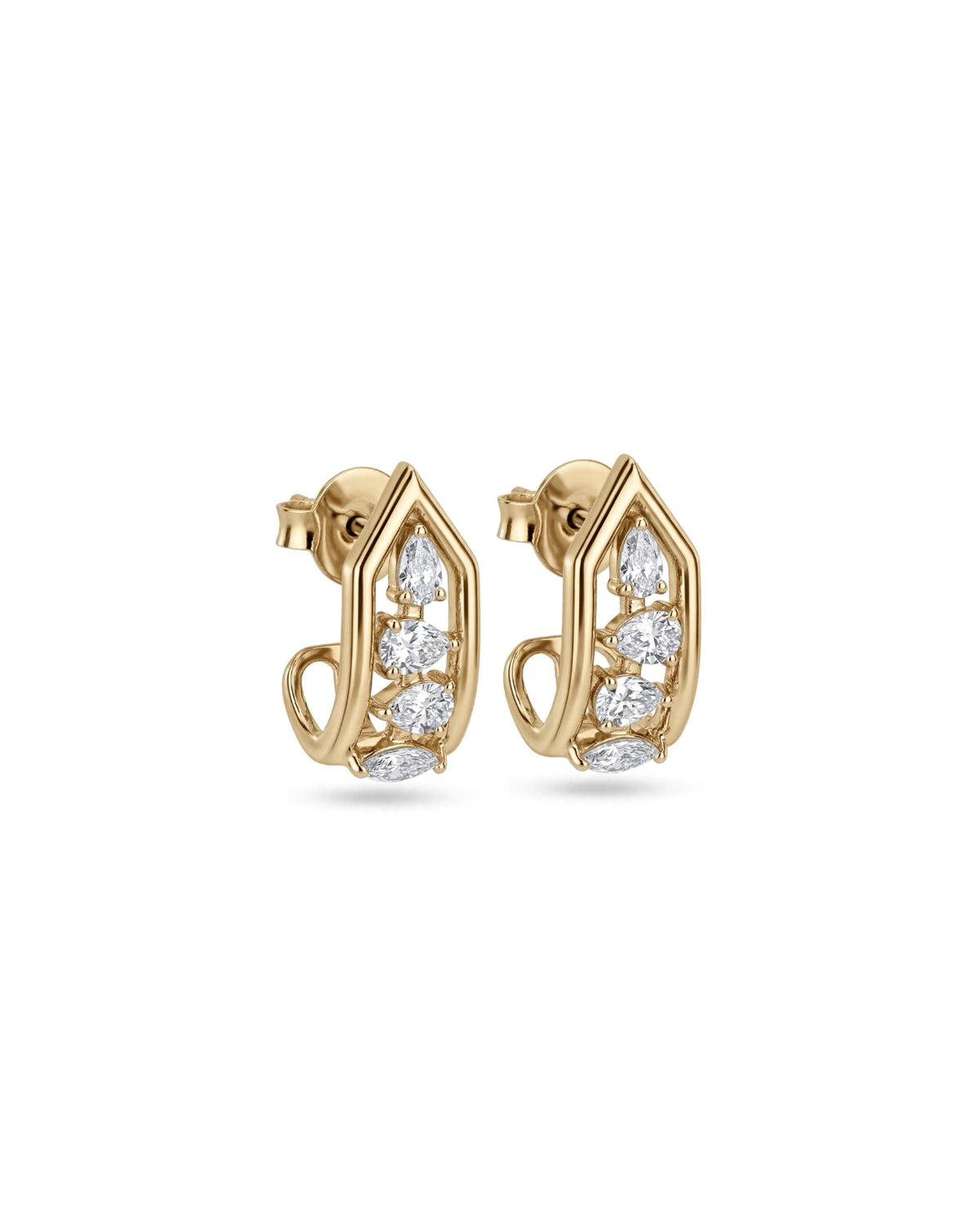 Path Marquise Earring