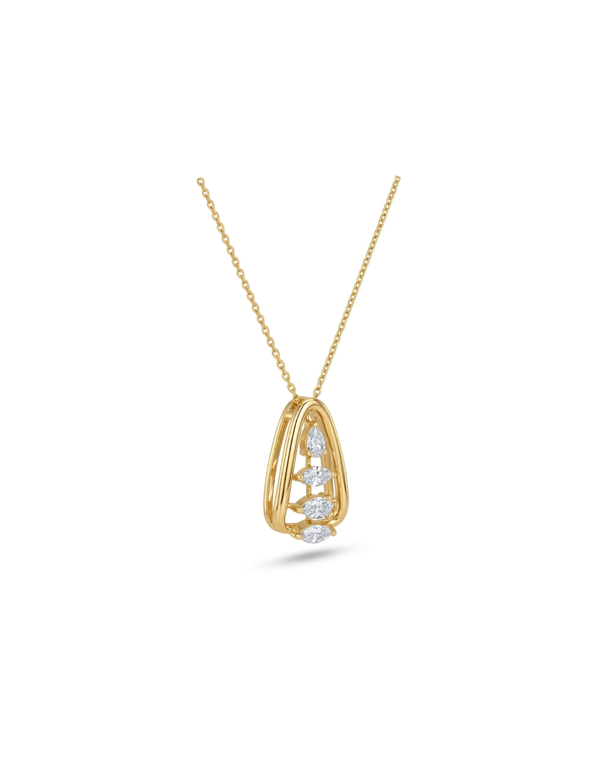 Path Marquise Necklace