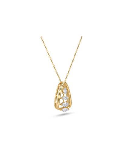Path Marquise Necklace