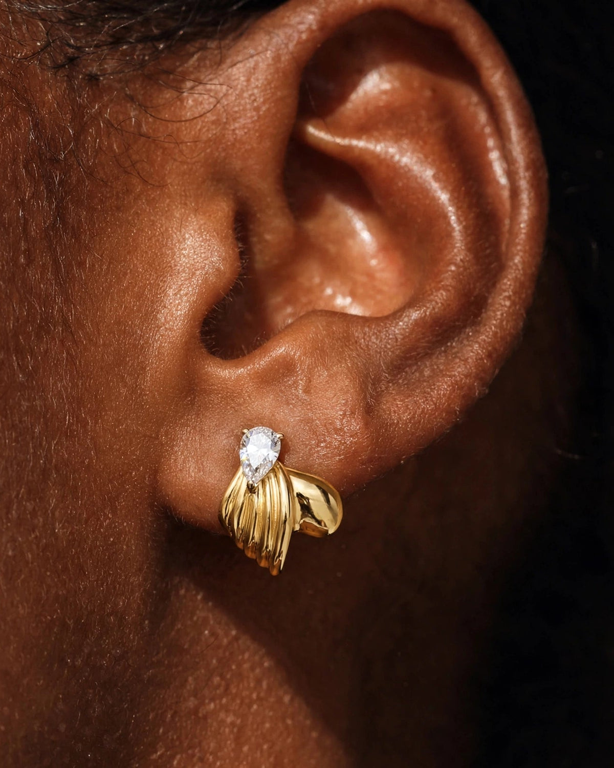Promise Pear Earring
