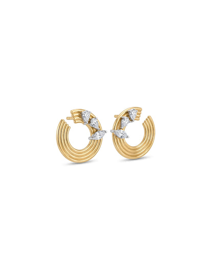 Orbit Marquise Earring