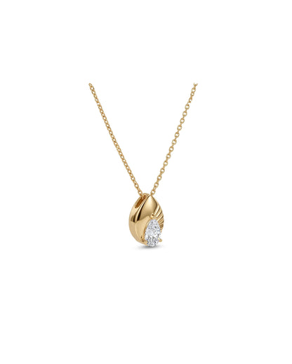 Spark Pear Necklace