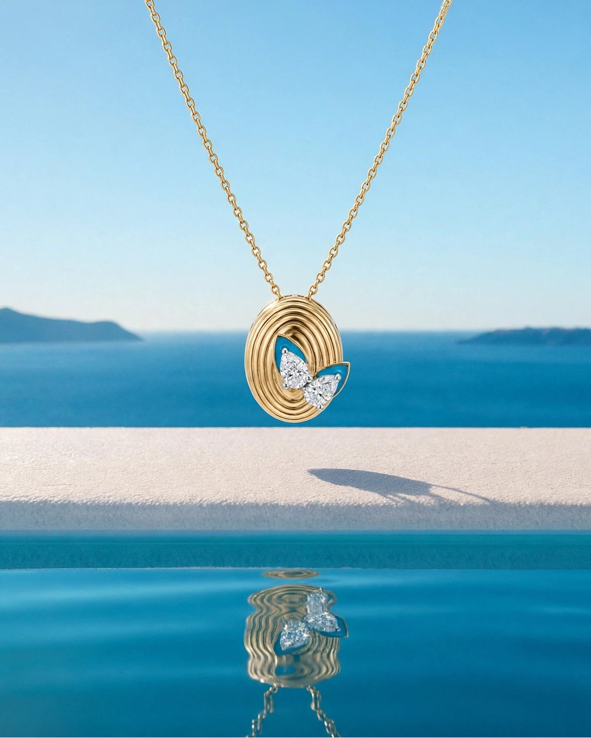 Morning Pear Necklace