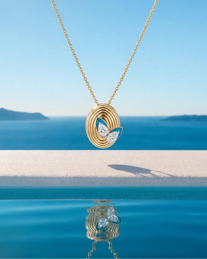 Morning Pear Necklace