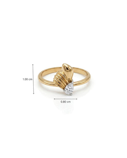 Thread Pear Ring