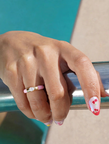Glow Pear Ring