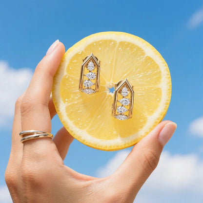 Path Marquise Earring