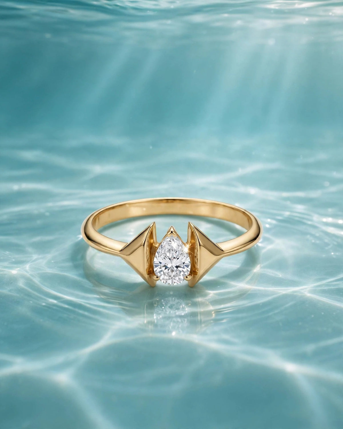 Thread Pear Ring