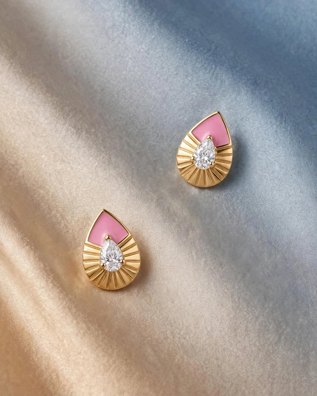 Quiet Pear Earring