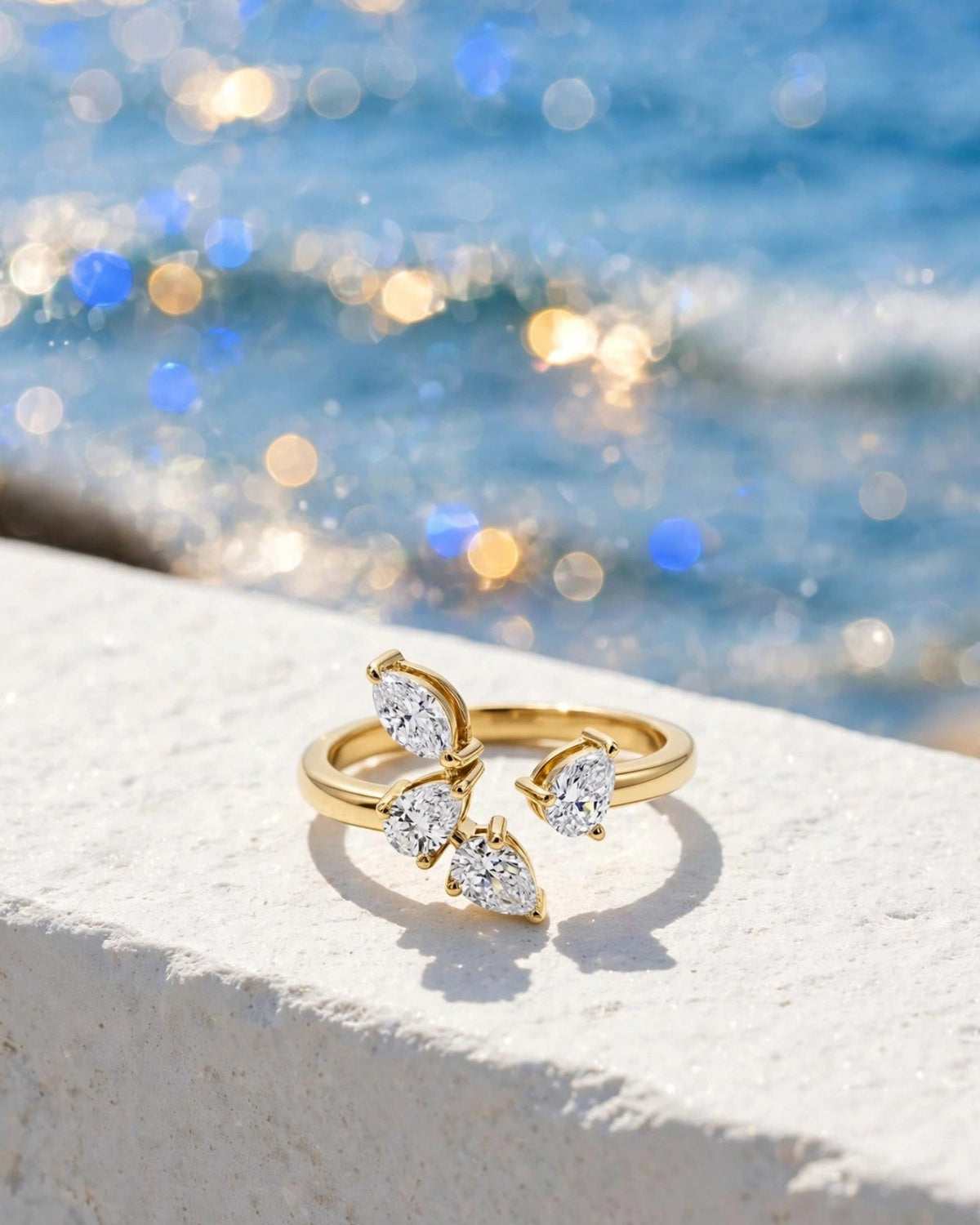 Echo Marquise Ring