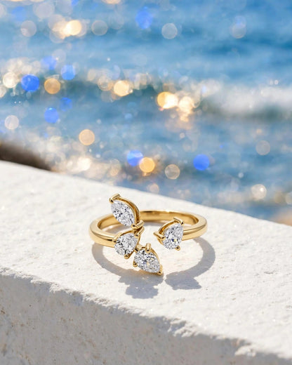Echo Marquise Ring