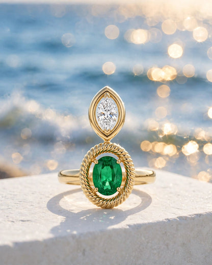 Found Marquise Ring
