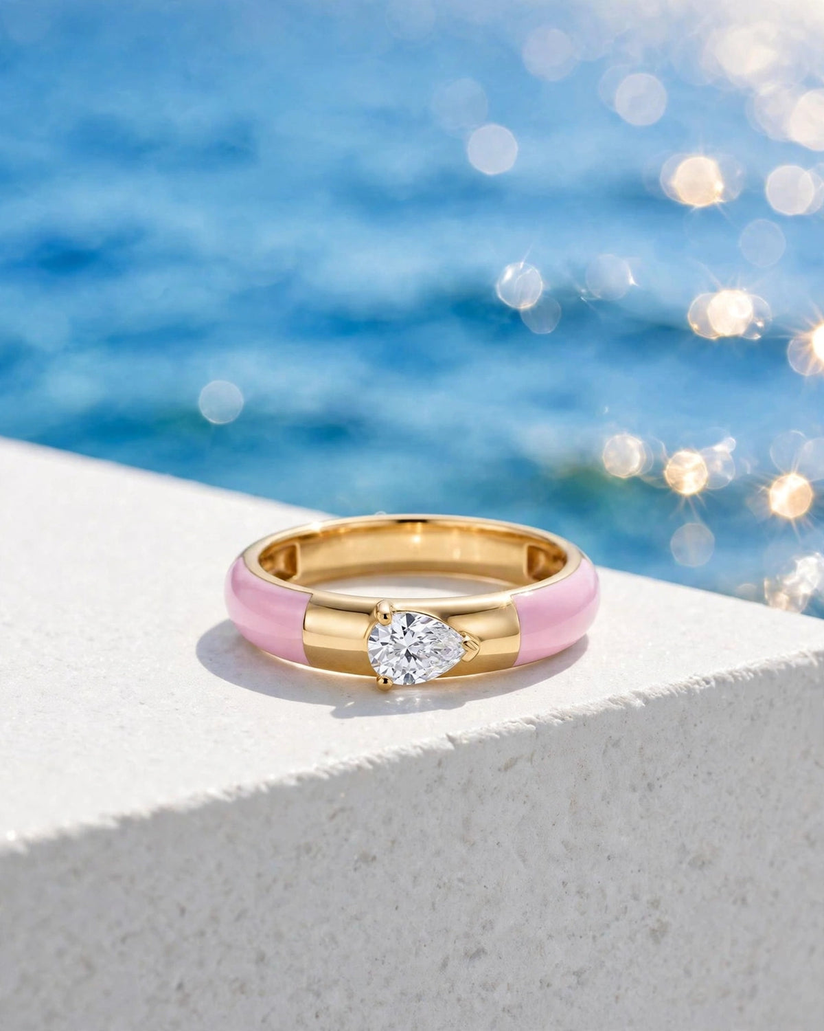Glow Pear Ring