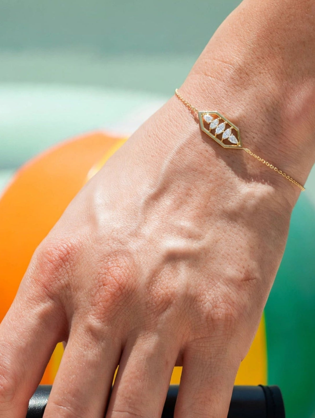 Path Marquise Bracelet