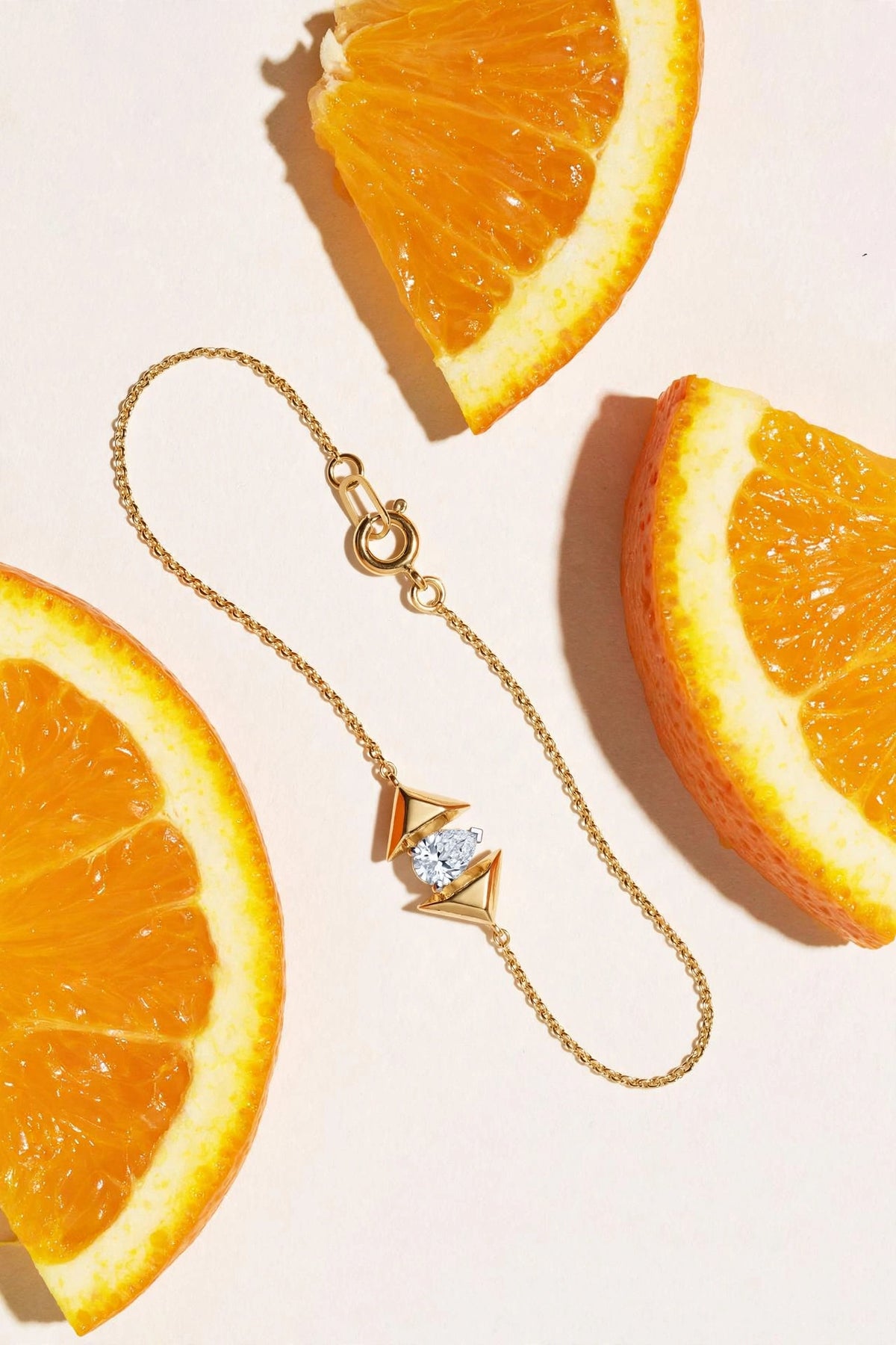 Thread Pear Bracelet
