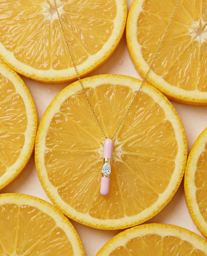 Glow Pear Necklace