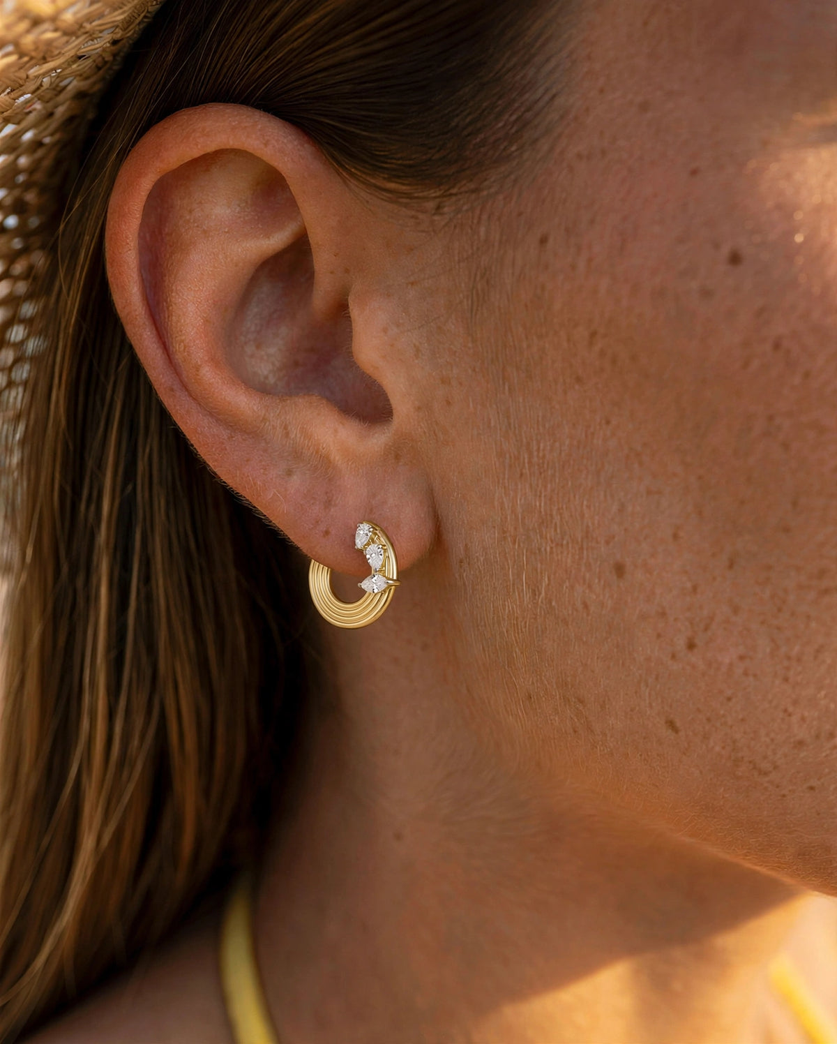 Orbit Marquise Earring