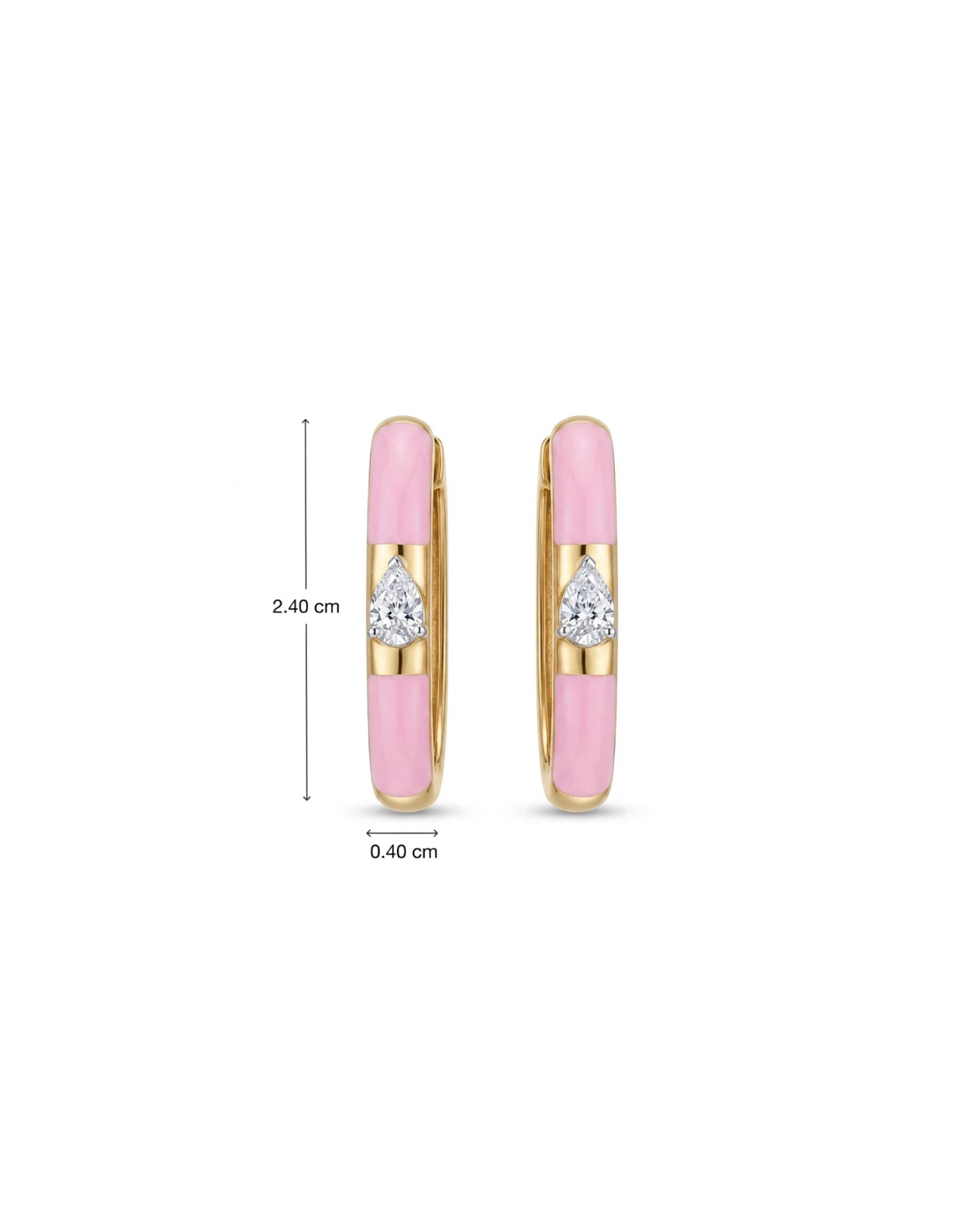 Glow Pear Earring