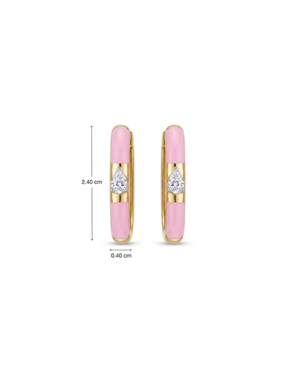 Glow Pear Earring
