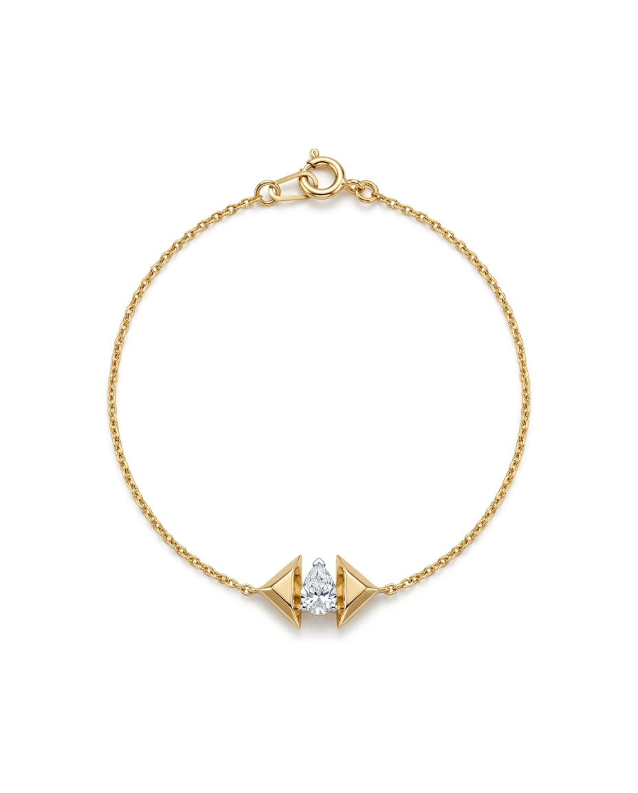 Thread Pear Bracelet