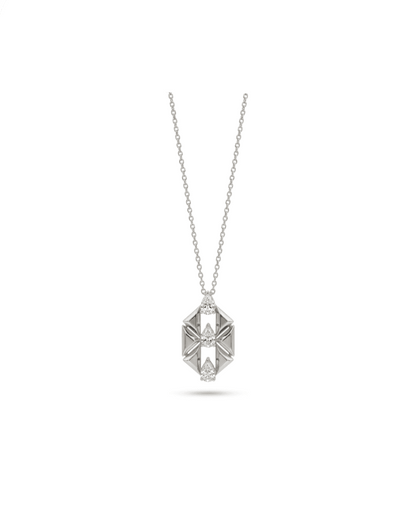 Thread Pear Necklace
