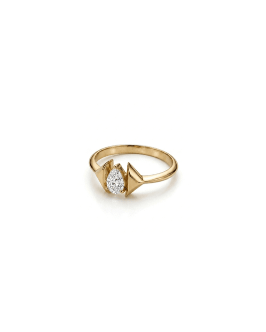 Thread Pear Ring
