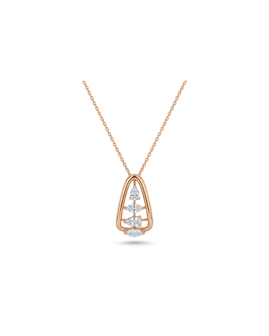 Path Marquise Necklace