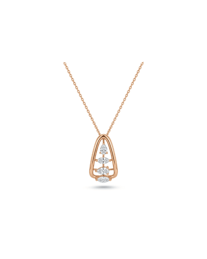 Path Marquise Necklace