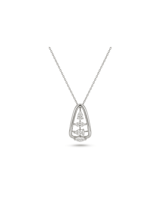 Path Marquise Necklace