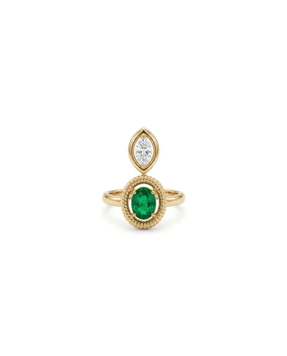 Found Marquise Ring