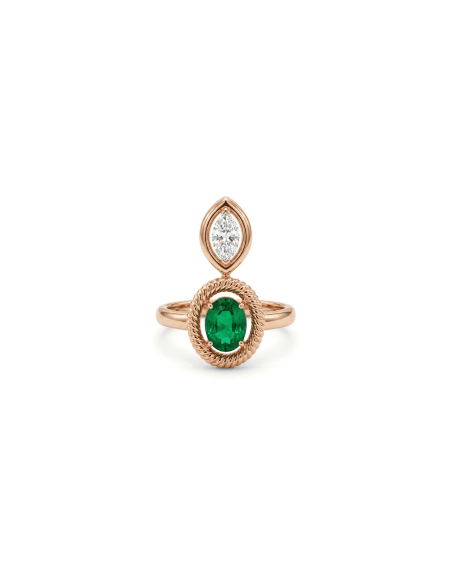 Found Marquise Ring