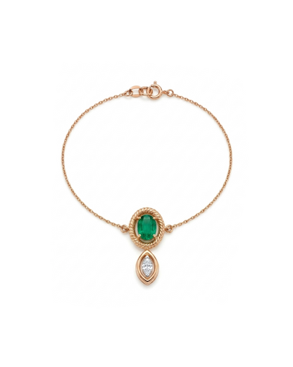 Found Marquise Bracelet