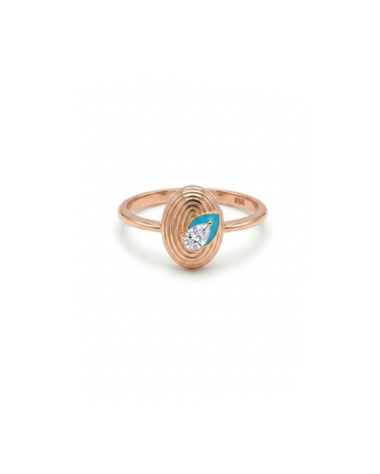 Morning Pear Ring