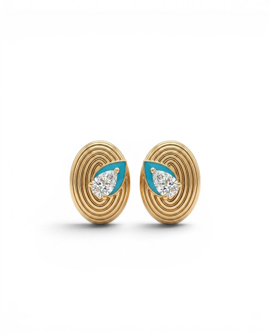 Morning Pear Earring