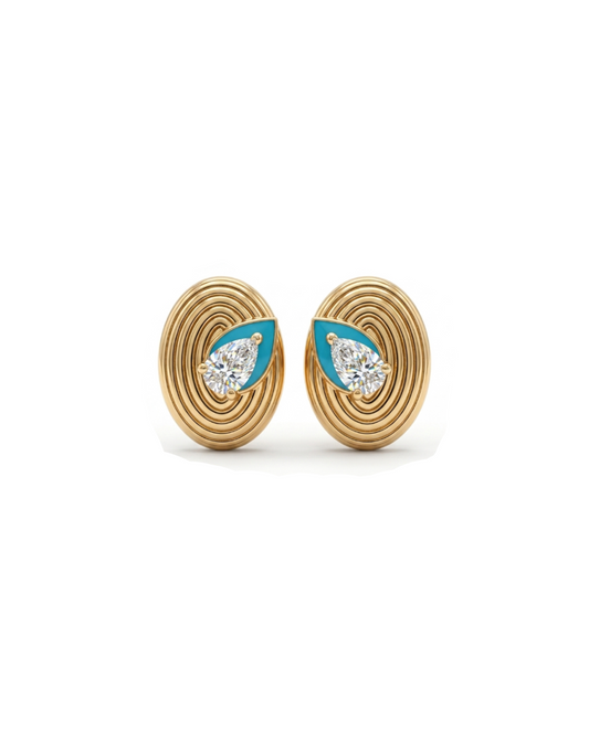 Morning Pear Earring
