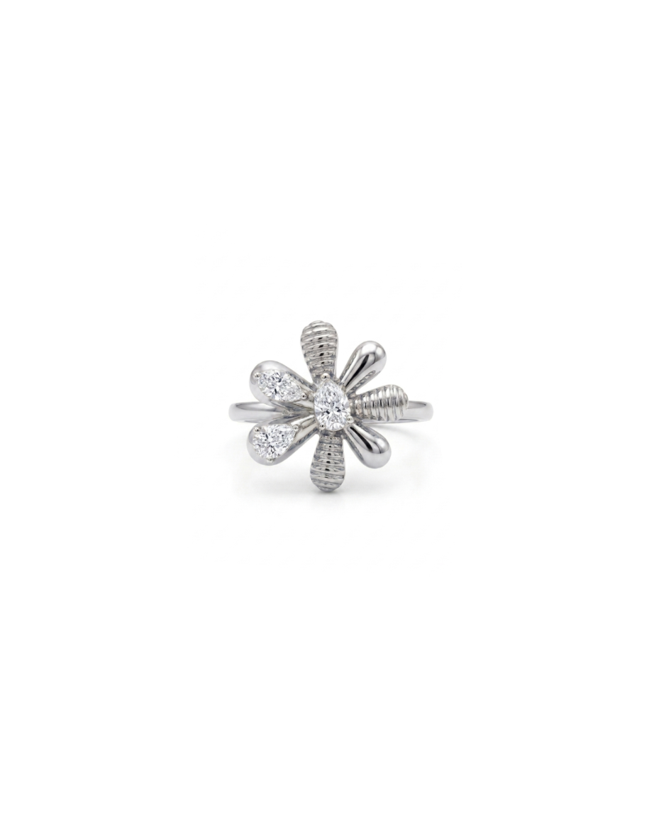 Whisper Pear Ring
